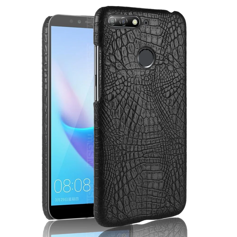 Кожаный чехол для Huawei Honor 7A из крокодиловой змеиной кожи на 20 10 9 Lite 8A 6A 5A 5X 6X 7X 8X 9X 5C
