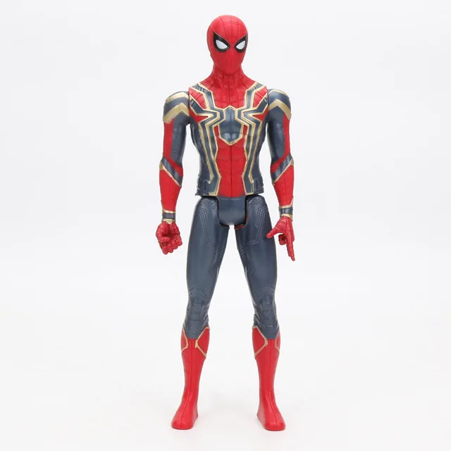 30CM The Avengers Superhero Figure Iron Spider Captain America Black Panther Iron man Collectible Model Dolls Marvel Toys 30CM The Avengers Superhero Figure Iron Spider Captain America Black Panther Iron man Collectible Model Dolls Marvel Toys