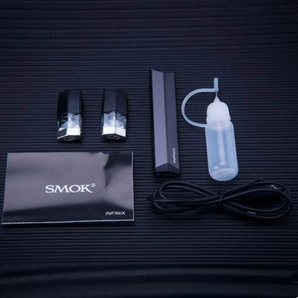 Аутентичный SMOK INFINIX комплект 250 мАч встроенный аккумулятор и 2 мл стручка