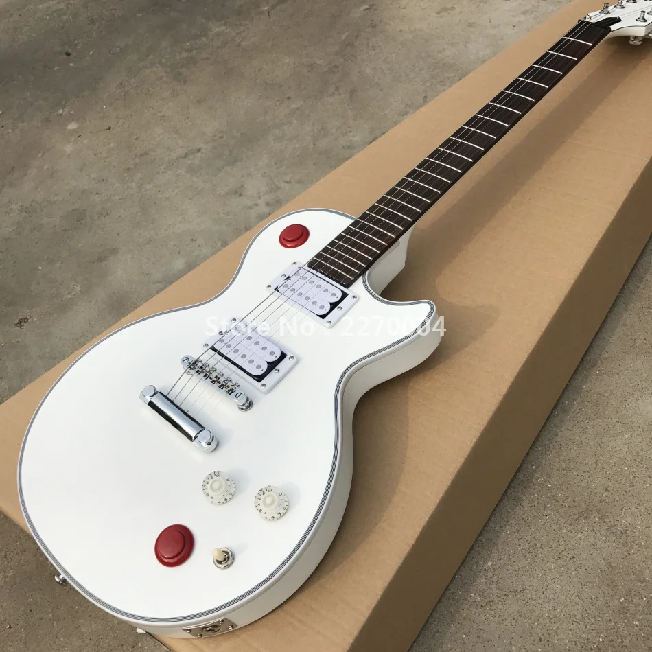 Wholesale - 2017 hot selling standard model white electric guitar custom free shipping | Спорт и развлечения