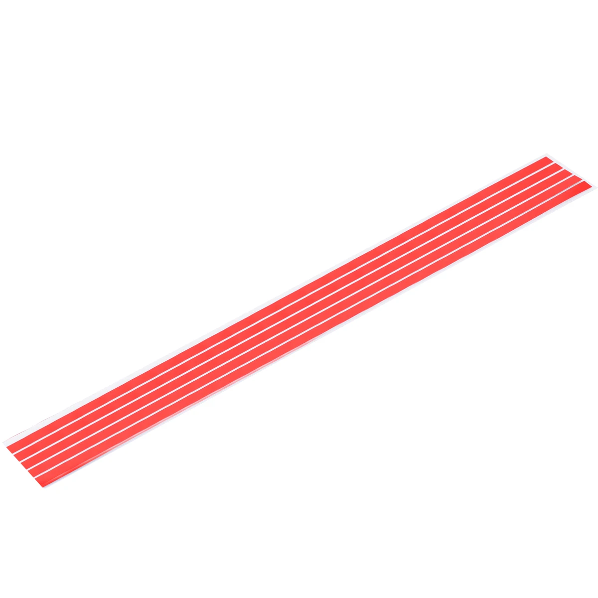 Red Car Front Hood Grill Decal Sticker Grille Trim Strip Reflective Stickers For V-W G-olf 6 7 T-iguan