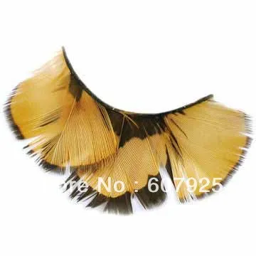 False eyelashes Exaggeration stage drama the brown-black feathers parties | Красота и здоровье