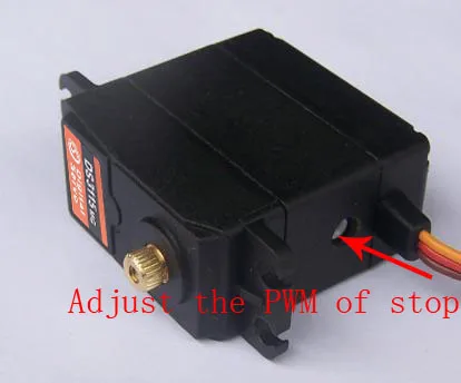 1x servo 360 degree Continuous Rotation Servo DS3109 Metal gear arduino servo Digital servo 10kg cm