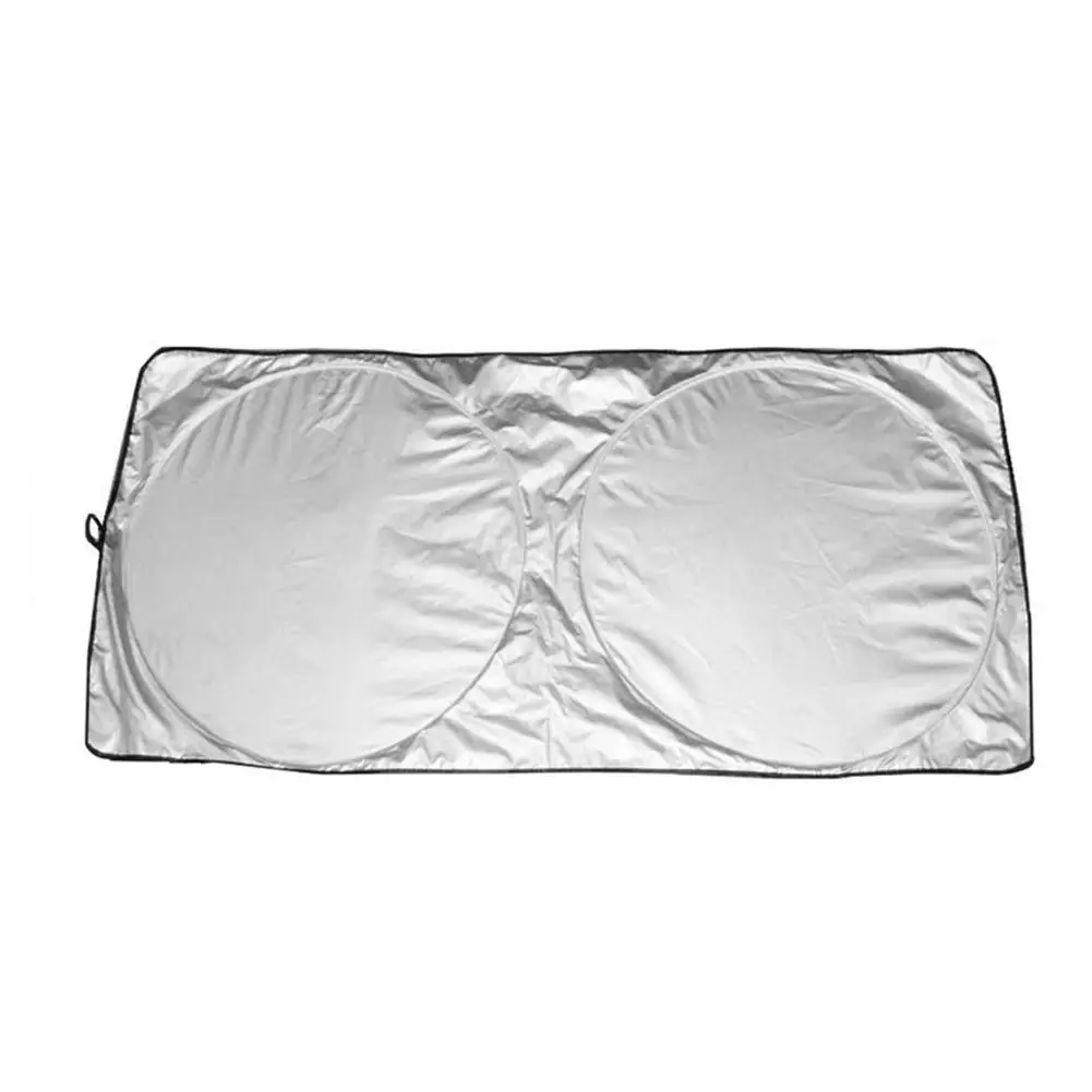 Foldable Heat Sun Shade Truck Van Car Front Windshield Visor Cover