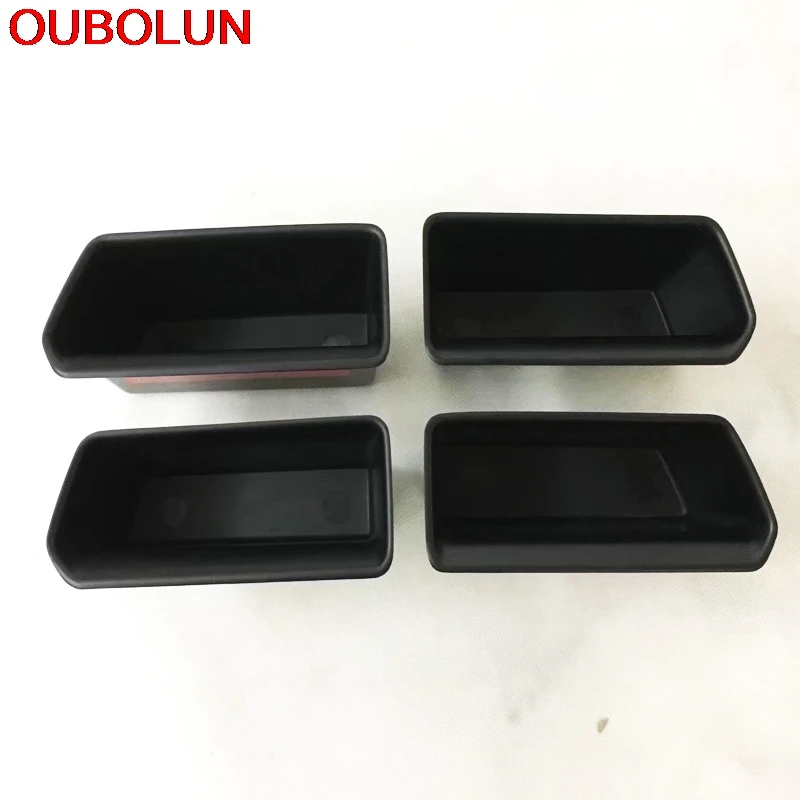 OUBOLUN 4 шт. для Volkswagen VW Atlas Teramont 2017 2018 пластиковые аксессуары интерьера держатель