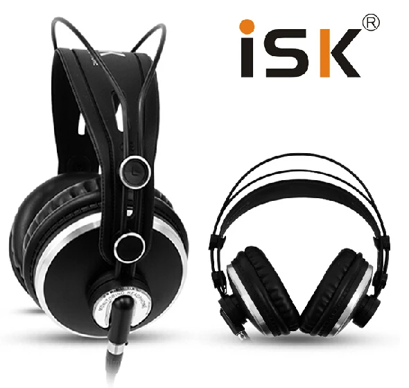 Шумоподавление ISK HP 980/HP 980 супер бас закрытый корпус Hi Fi DJ студийный мониторинг