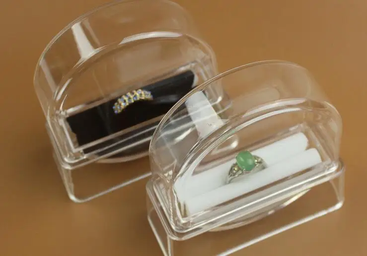 Acrylic Transparent Jewelry Boxes Ring Bracelet Display Rack Stand