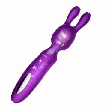 Xuanai Intelligent Heating magic wand vibrator Rechargeable Powerful Body Massager Clitoral Vibrator Adult Sex Toys for Women 2