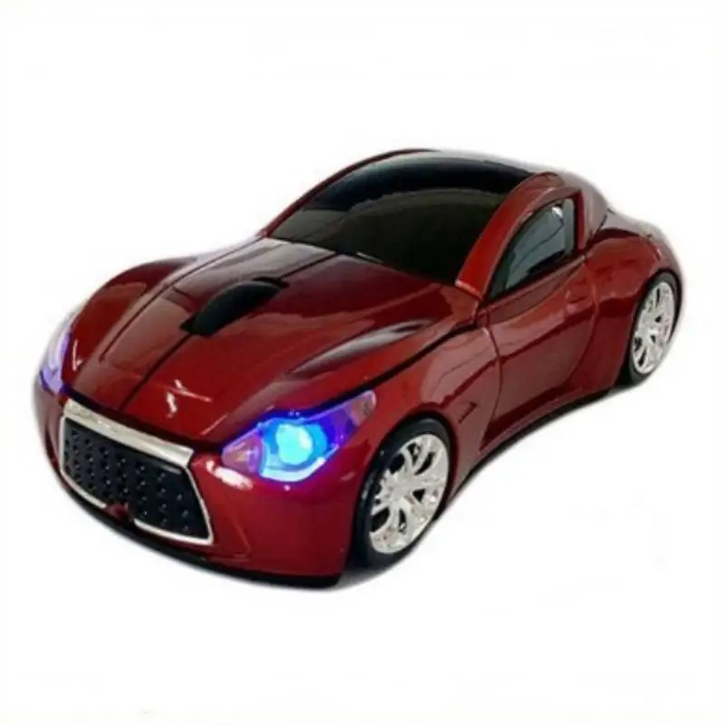 5 Color 2.4GHz 1600 DPI Optical Mouse Car Shape Wireless Bluetooth