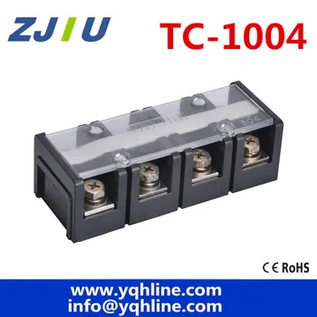 

TC-1004 Fixed Terminal Block 600V 100A 4P 4 Positions large current Terminal blocks Universal terminal copper wiring board