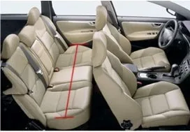back seat length