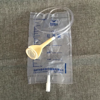 

25pcs massage Latex disposable urine bags with rubber condom male drainage bag urine-type 1000ml free shipping