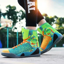 Man Basketball Shoes Spring Autumn Mens High Top Sneakers Black Fluorescent Green Athletic Shoes Lace Up Male Sneakers Man Basketball Shoes Spring Autumn Mens High Top Sneakers Black Fluorescent Green Athletic Shoes Lace Up Male Sneakers