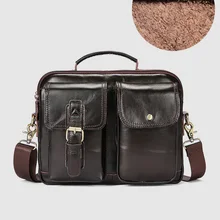 CARANFIER Мужские портфели дорожные сумки для ноутбука из натуральной воловьей кожи винтажные сумки через плечо деловые сумки