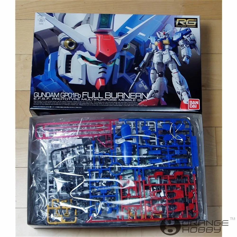 OHS Bandai RG 13 1/144 RX-78 GP01fb полный Burnern Gundam мобильный костюм Сборная модель комплекты oh