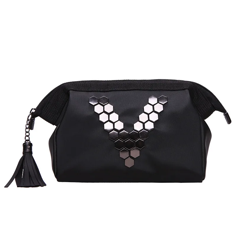 Creative Waterproof Korean Cosmetic Bag Small Portable Large-capacity Cosmetic Bag with Clutch Bag Cosmetic Storage Bag