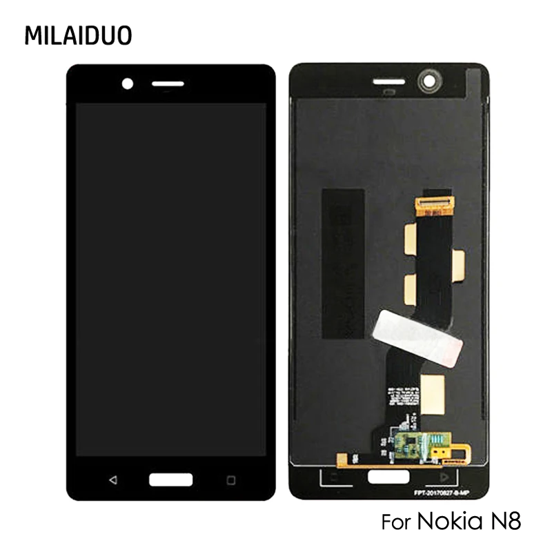 ЖК дисплей для Nokia 8 N8 сенсорный экран дигитайзер Сенсорная панель Замена 5 3