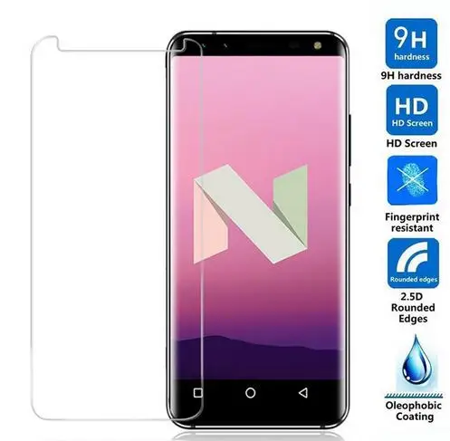 2.5D для Leagoo S8 защитная пленка из закаленного стекла Передняя крышка 9H