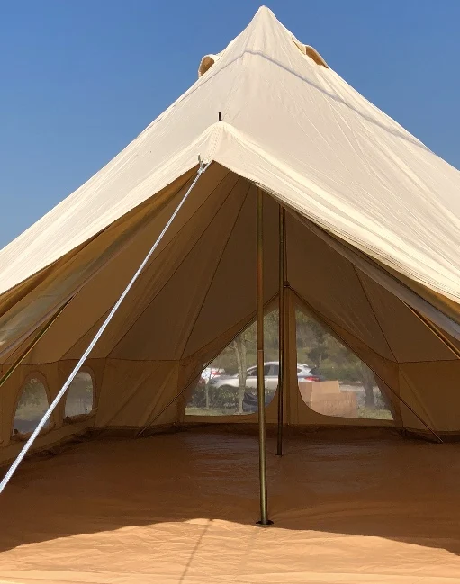 Бренд 4*6 метров большой glamping Палатка колокольчик палатка для мероприятий