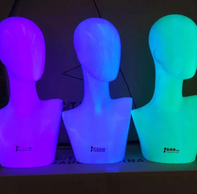 2017 New Arrival Mannequin Head High Quality colorfull mannequin head