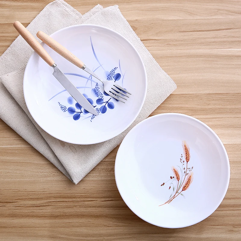 

Household Dish Home Creative Tableware Fruit Plate Snack Tray Plastic Plate Sushi Plate