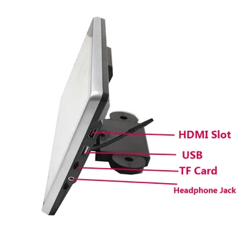 

XST 2PCS 11.6 Inch Car Headrest Monitor MP5 Player Touch Button IPS Screen HD 1080P Video/USB/SD/IR/FM Transmitter/HDMI/Speaker