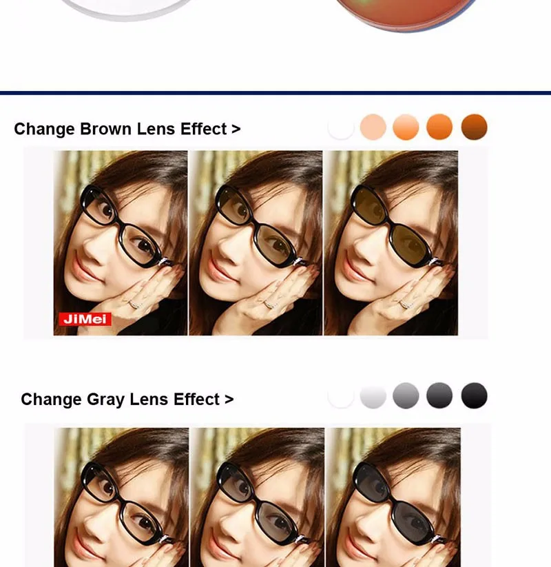 MR-8 фотохромные Цифровой прогрессивной формы оптические линзы; по назначению специалиста с быстрым Цвет изменение цвета Производительность