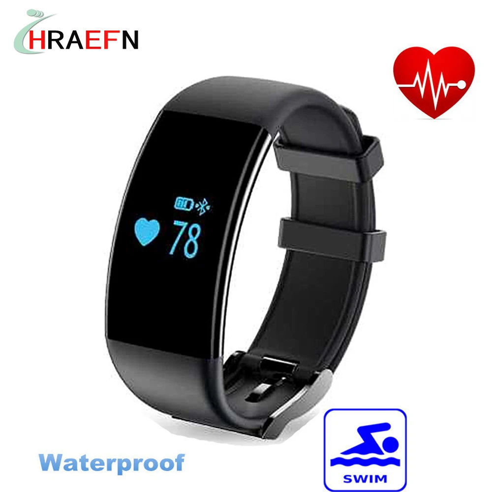Hraefn smart band D21 Dfit smartband Heart Rate monitor swimming Activity Fitness Tracker watch sport bracelet