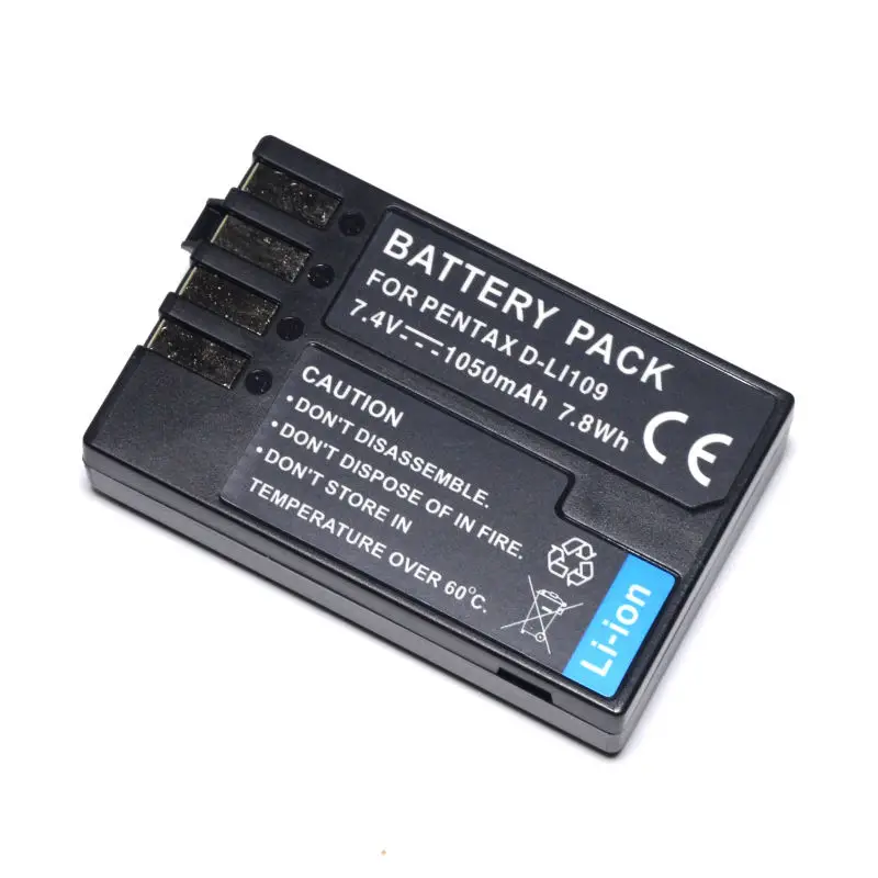 

DLI109 D-LI109 Battery for Pentax K-30 K-50 K-500 K-70 K-r K-S1 K-S2 KP K30 K50 K500 K70 KR KS1 KS2 Camera Battery