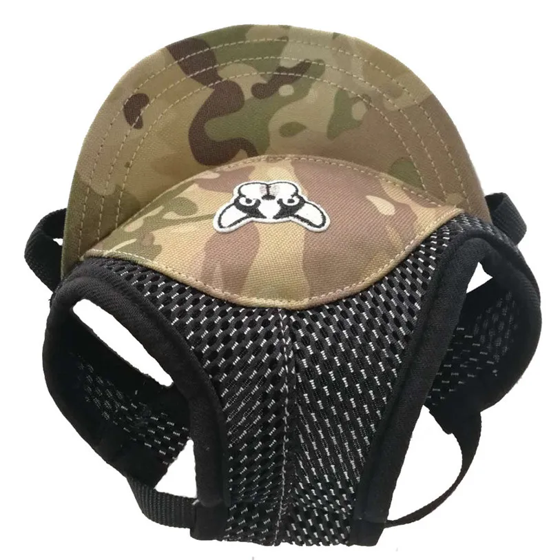 Summer Canvas Pets Cap Hat Dog Cat Headband Outdoor Breathable Headdress Costumes Hair Band Visor Hat Cat Dog Accessories 40JA11 (8)