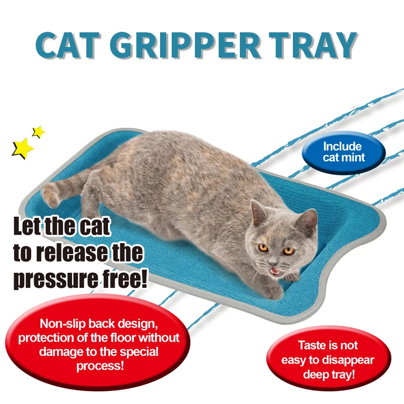 

@HE Rectangular Cat Pot Cat Scratch Board Pot Type Cat Litter Not Slag Carpet Grinding Claw Weapon Winter Pet Warm Cat Supplies