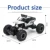 1:16 4WD RC Car Rock Crawlers Drive Car Double Motors Drive <br />Bigfoot Car Remote Control Car Off road Vehicle Toy Car For Kid-in RC <br />Cars from Toys 