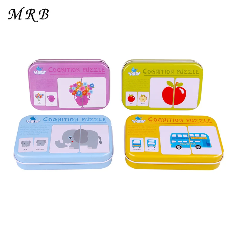 Toys Card Fruit Puzzle English 6 Toys Card Fruit Puzzle English 6