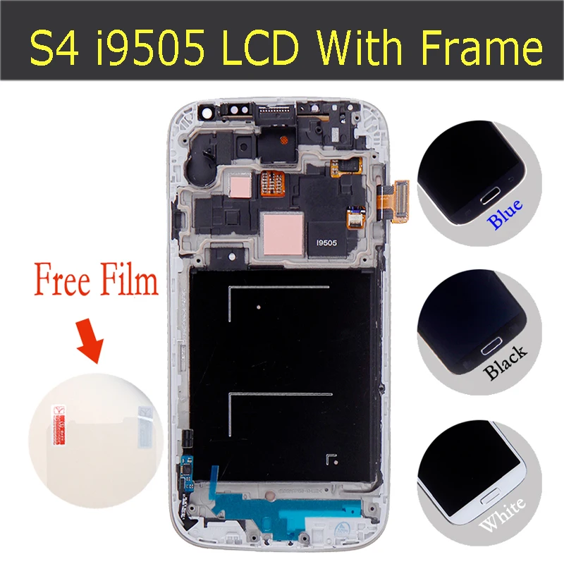 

100% gaurantee LCD For Samsung Galaxy S4 i9505 With Touch screen + Frame+ Assembly