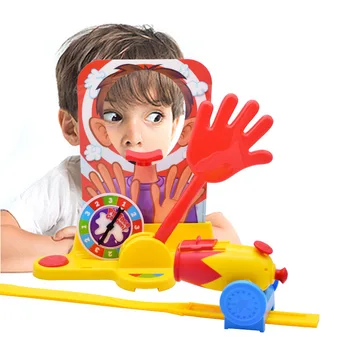 

Funny Kid Cream Face Machine Tidy Party Must-have Cannon Shape Cake Face Machine Novelty Game Punishment Toys