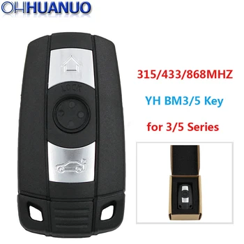 

smart remote key YH BM3/5 Key 315MHZ/433MHZ/868MHZ for BMW 3/5 Series E90 X5 X6 E70 E71 CAS3 CAS2 System(for choose)