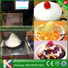 Sorvete comercial máquina de floco de neve raspada barbeador