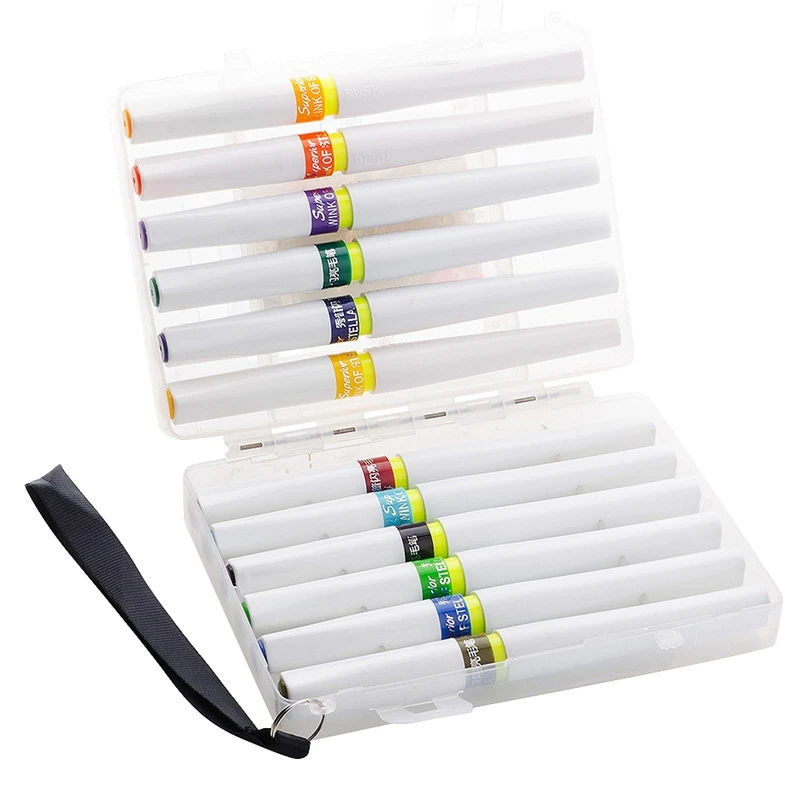 

New Wink Of Stella Brush Markers Glitter Brush Shine Markers Pen Set For Drawing Writing
