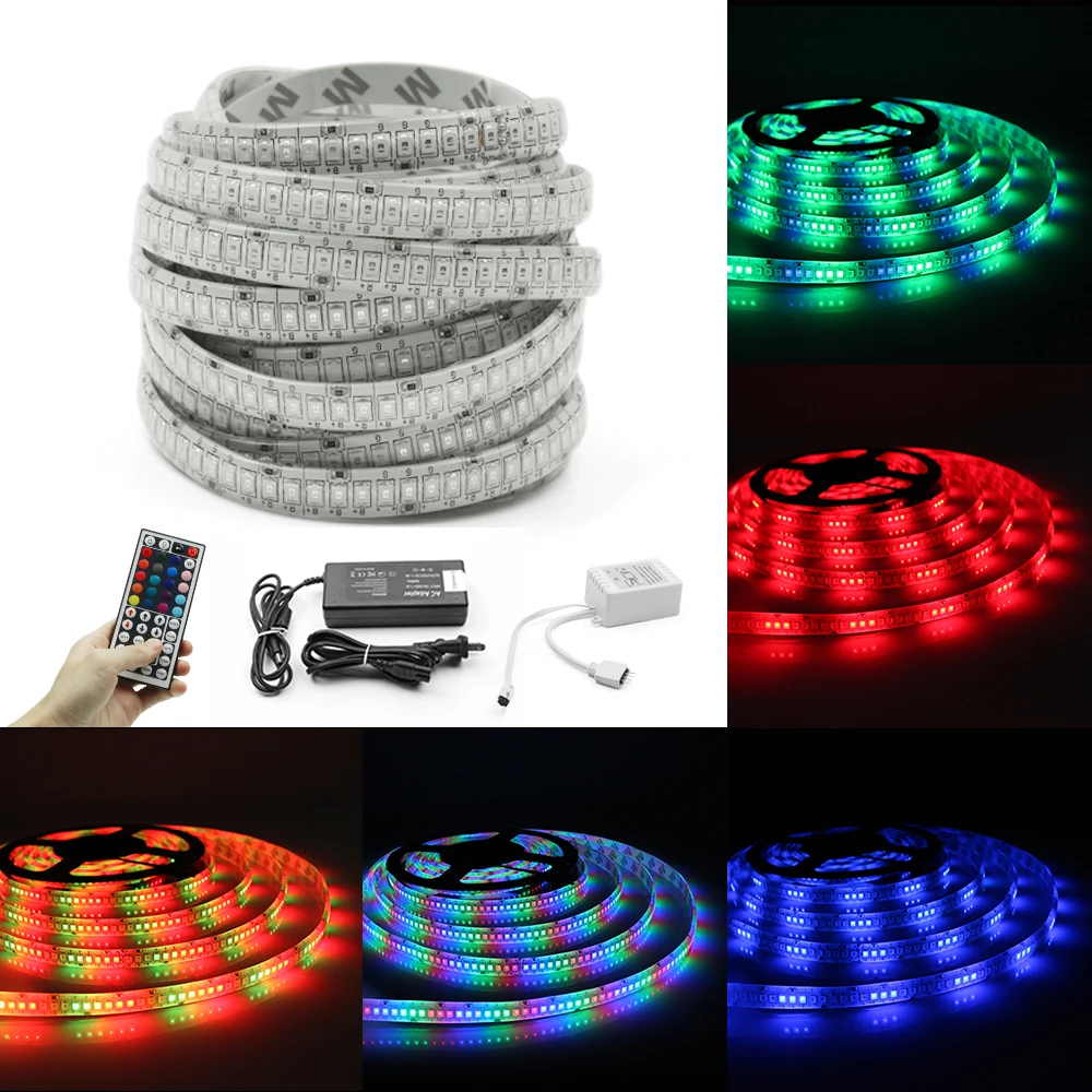 5 м RGB Светодиодные ленты 12 В 1170 светодиодный S Высокое Яркость 3528 2835 234 S/M