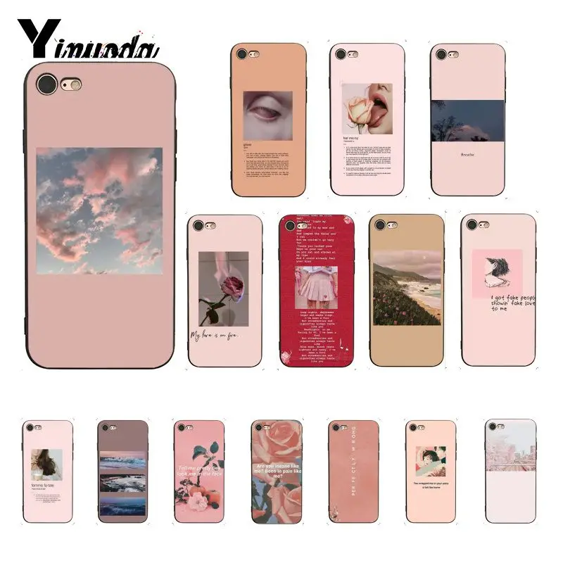 Чехол Yinuoda для iphone SE 2020 8 7 6 6S 6Plus X XS MAX 5 5S XR 10|Бамперы| |