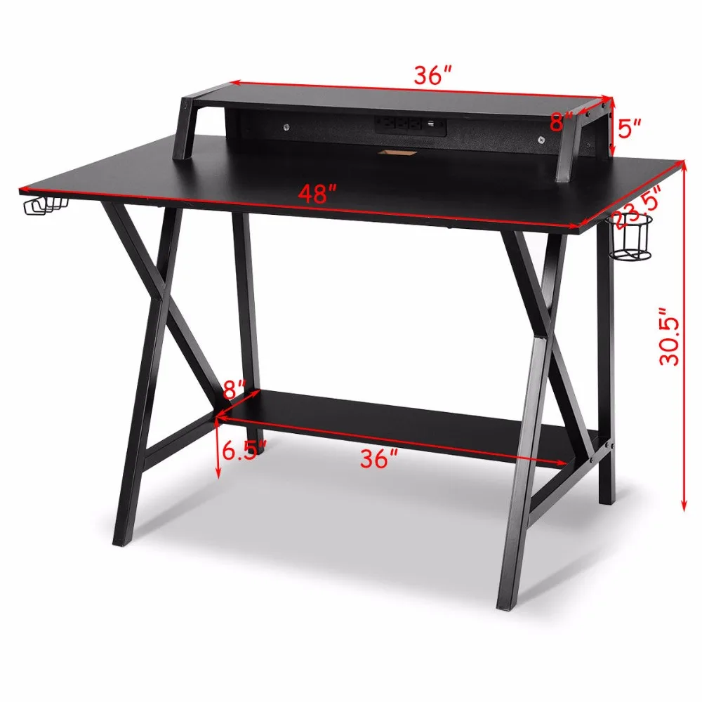Игровой Настольный держатель для наушников Giantex HW58800 все в одном