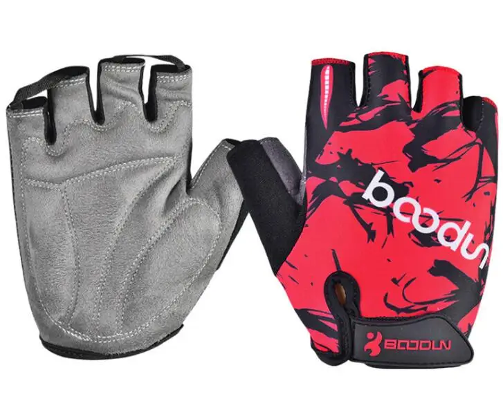BOODUN 6 Different Models Kids Cycling Gloves Half Finger Gel Bike
