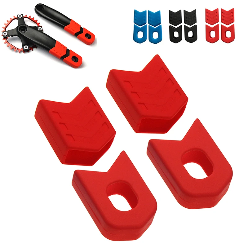 

Rubber Bike Accessories Practical Crank Sleeve Durable Cycling Parts Cycling Tools Crank Protective Sleeve