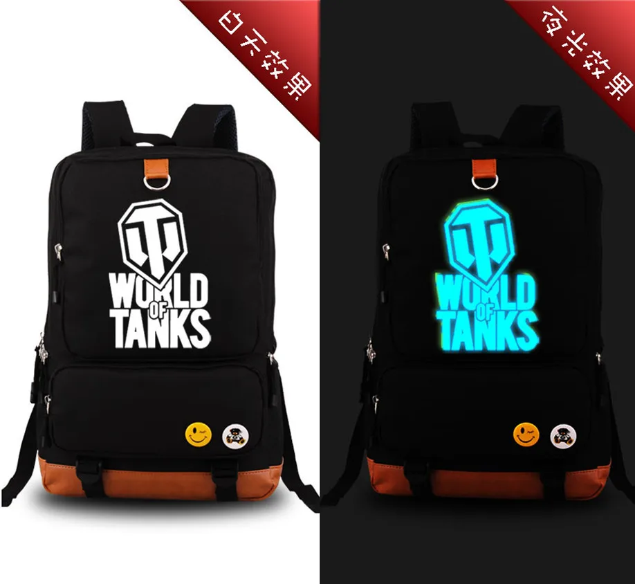 New-2017-Game-WORLD-OF-TANKS-Luminous-Military-Printing-Backpack-Canvas-Men-s-backpacks-school-bags
