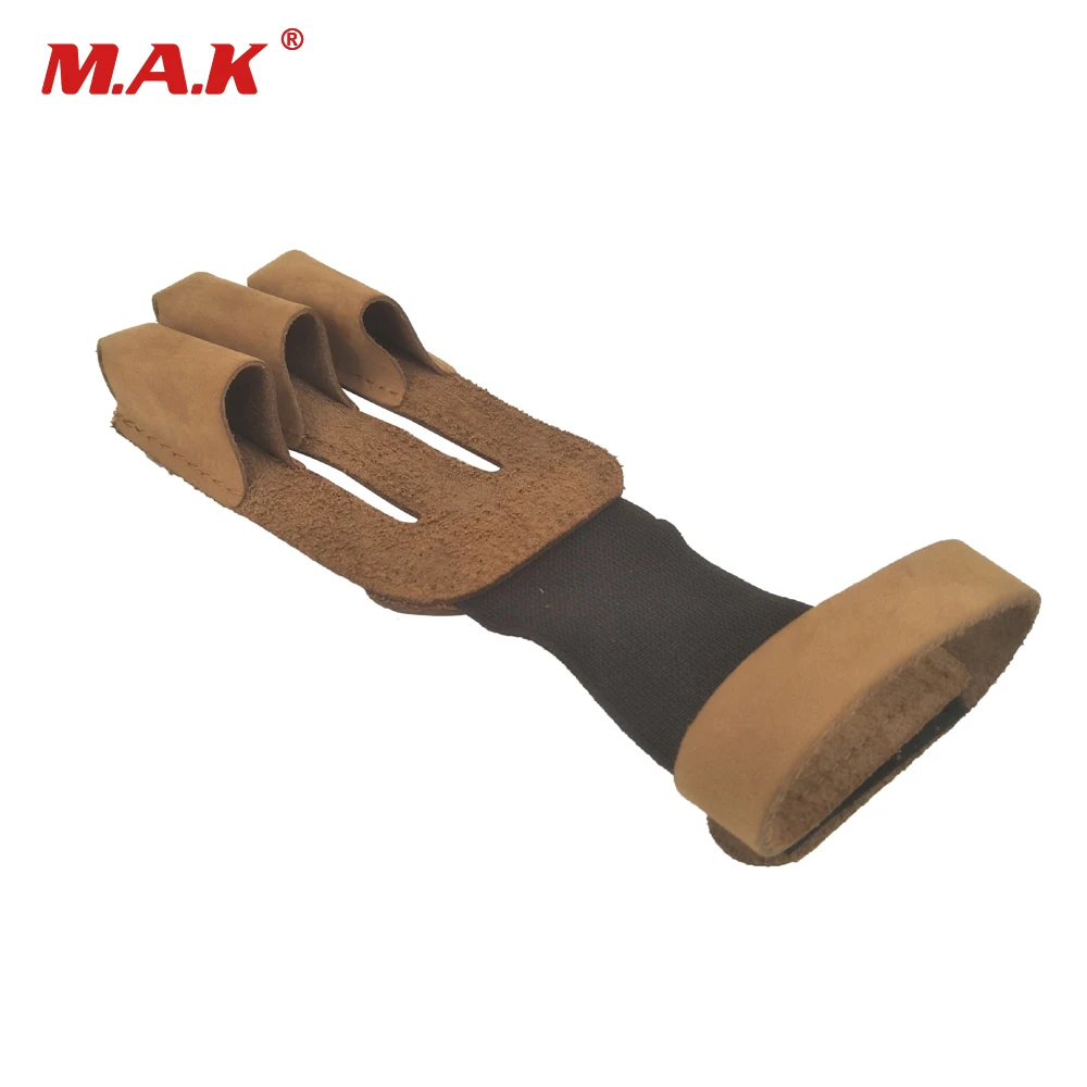 3 Finger Protect Glove Leather Three Finger Design General Purpose for