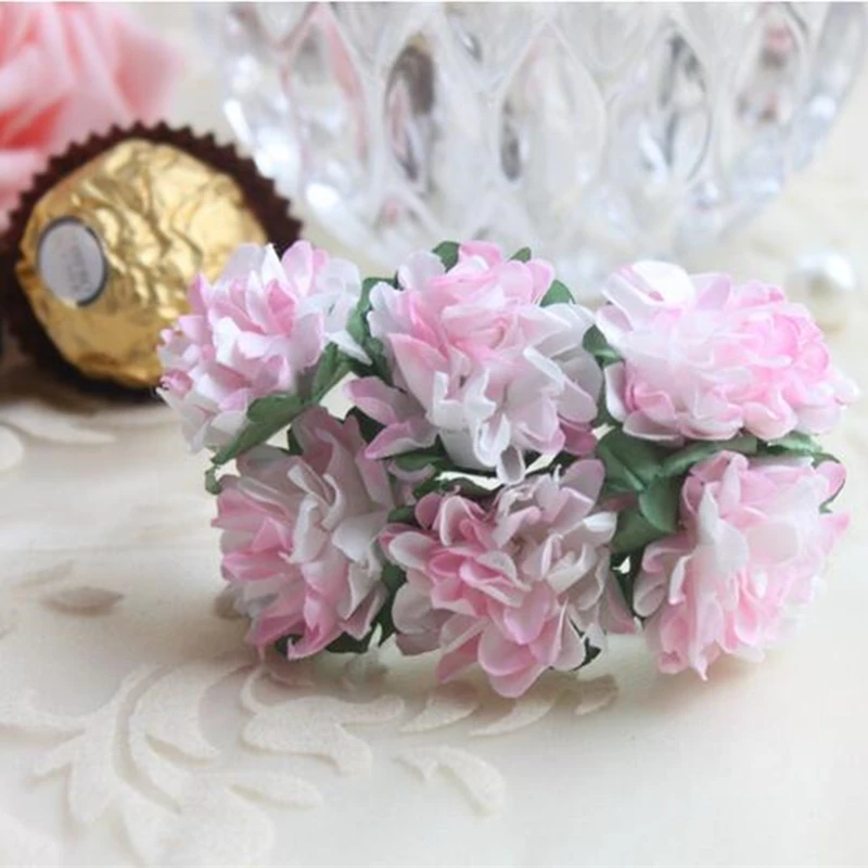 12pcs/lot Minni silk Carnations with gauze Stamen artificial flowers for decoration garden decoration flowers wedding decoration 12pcs/lot Minni silk Carnations with gauze Stamen artificial flowers for decoration garden decoration flowers wedding decoration