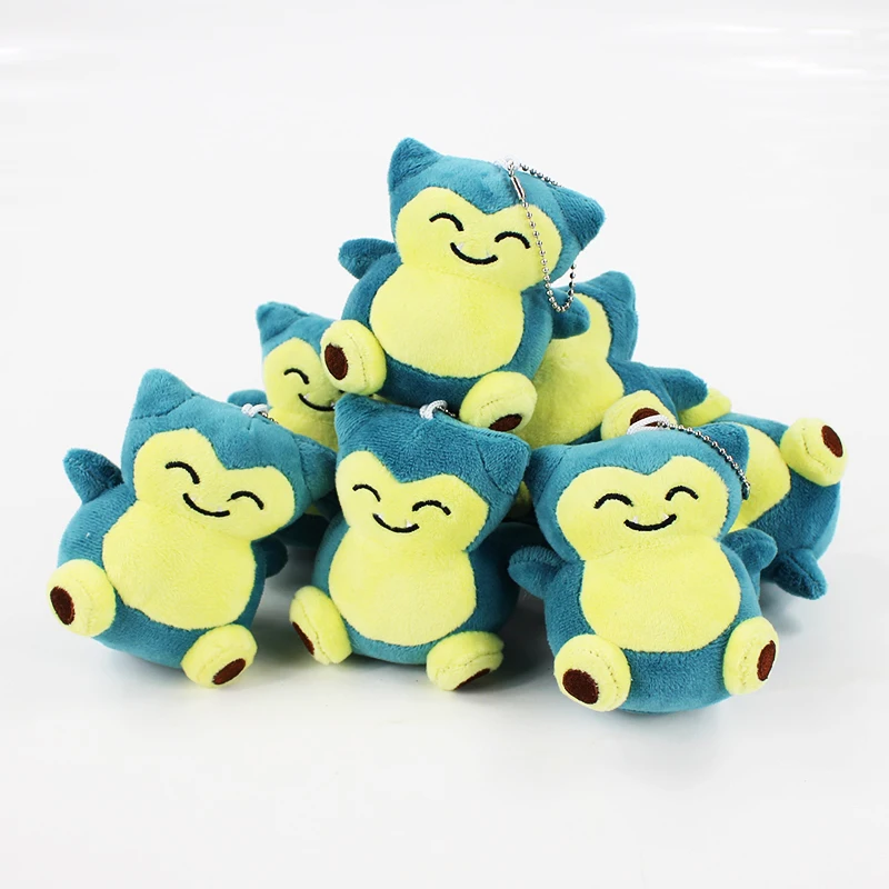 Япония Аниме Go классические плюшевые игрушки-подвески Umbreon Bbulbasaur брелок снорлакс фигурки плюшевые игрушки