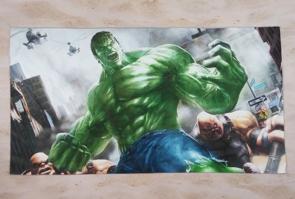 Mickey Mouse Golf Marvel Hulk Microfiber Towel 15