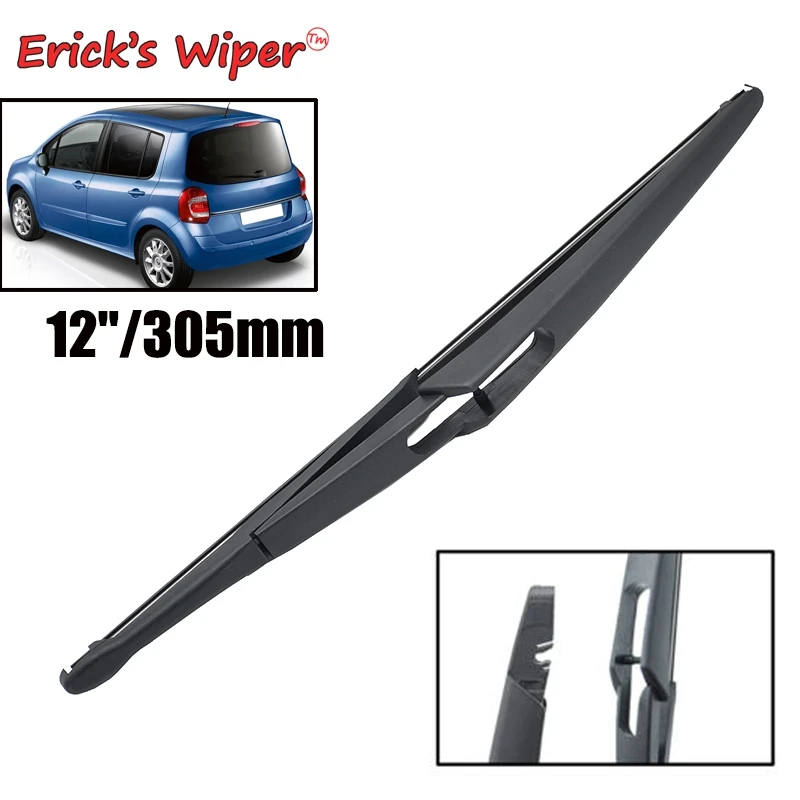 

Erick's Wiper 12" Rear Wiper Blade For Renault Modus Twingo 2 Avantime Windshield Windscreen Rear Window