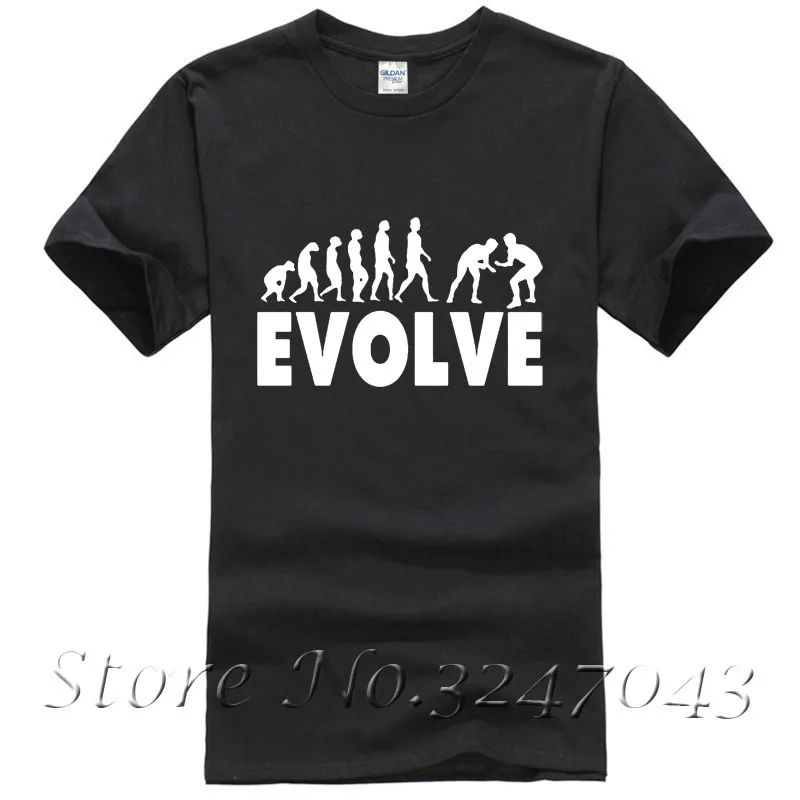 جديد تماما جودة المدرسة تتطور المصارعة تطور مضحك تي شيرت س الرقبة القطن قصير الأكمام والقمصان جديد تماما جودة المدرسة تتطور المصارعة تطور مضحك تي شيرت س الرقبة القطن قصير الأكمام والقمصان